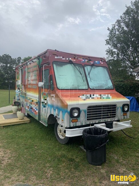 1995 Step Van Kitchen Food Truck All-purpose Food Truck Florida Gas Engine for Sale