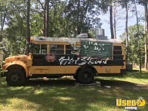 1995 Thomas School Bus Kitchen Food Truck All-purpose Food Truck Air Conditioning Florida Diesel Engine for Sale
