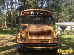 1995 Thomas School Bus Kitchen Food Truck All-purpose Food Truck Removable Trailer Hitch Florida Diesel Engine for Sale
