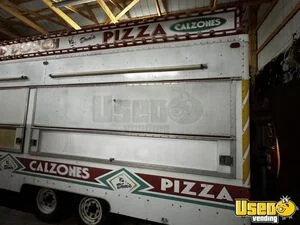 1996 Custom Pizza Concession Trailer Pizza Trailer Ice Bin New York for Sale