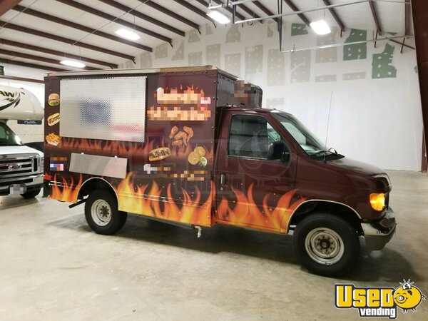 1996 E-350 Kitchen Food Truck All-purpose Food Truck Maryland Gas Engine for Sale