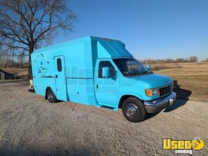 1996 E350 Coffee & Beverage Truck Exterior Customer Counter Missouri Diesel Engine for Sale
