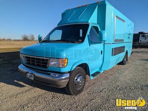 1996 E350 Coffee & Beverage Truck Spare Tire Missouri Diesel Engine for Sale