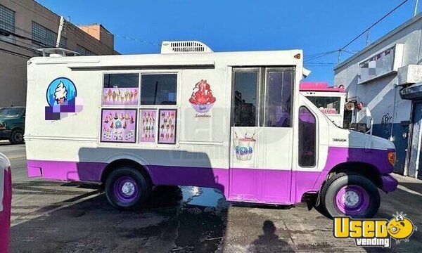 1996 E350 Ice Cream Truck Ice Cream Truck New York Diesel Engine for Sale