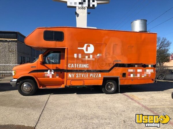 1996 E350 Pizza Food Truck Pizza Food Truck Texas Gas Engine for Sale