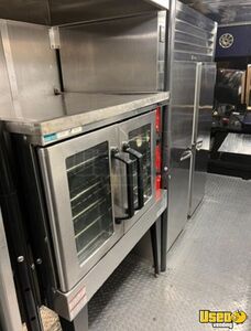 1996 Frht Vn Bakery Food Truck Stainless Steel Wall Covers Texas Diesel Engine for Sale
