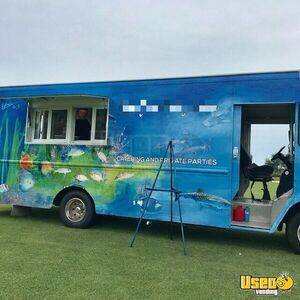 1996 Grumman Step Van Kitchen Food Truck All-purpose Food Truck Florida Gas Engine for Sale