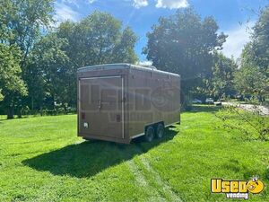 1996 Gv54 Kitchen Food Concession Trailer Kitchen Food Trailer Stainless Steel Wall Covers Illinois for Sale