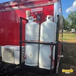 1996 Kitchen Trailer Kitchen Food Trailer Refrigerator Texas for Sale
