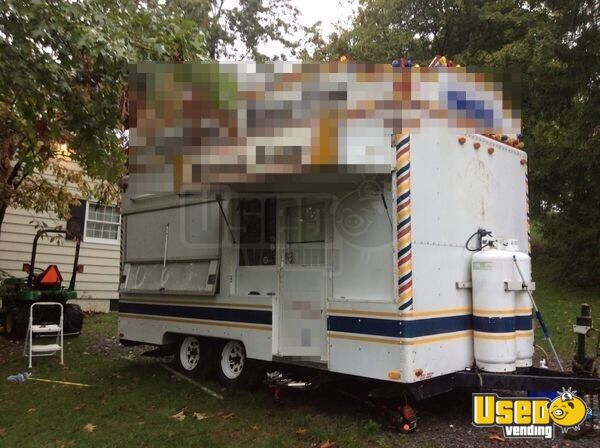 1996 M Mfg. Kitchen Food Trailer Air Conditioning West Virginia for Sale