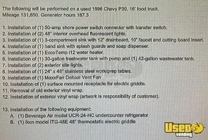 1996 P30 All-purpose Food Truck Work Table Georgia for Sale