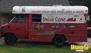 1996 P30 Shaved Ice Truck Snowball Truck Air Conditioning Texas Gas Engine for Sale