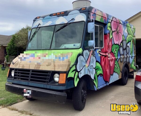 1996 P30 Step Van Food Truck All-purpose Food Truck Texas Gas Engine for Sale
