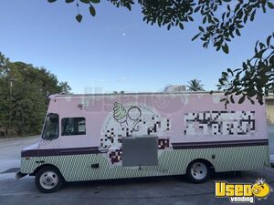 1996 P30 Step Van Ice Cream Truck Concession Window Florida Diesel Engine for Sale