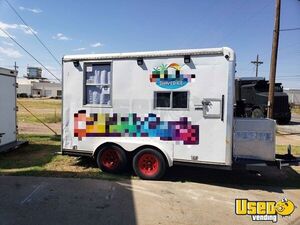 1996 Shaved Ice Concession Trailer Snowball Trailer Air Conditioning Texas for Sale