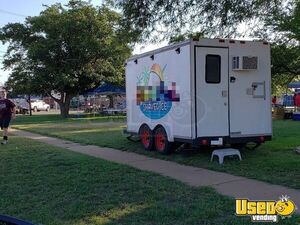 1996 Shaved Ice Concession Trailer Snowball Trailer Refrigerator Texas for Sale