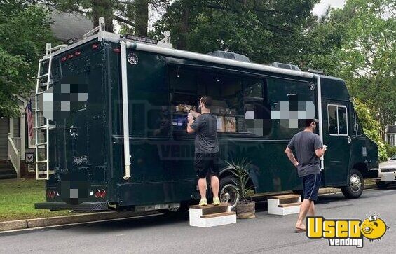 1996 Step Van Coffee Truck Coffee & Beverage Truck Air Conditioning Virginia Gas Engine for Sale