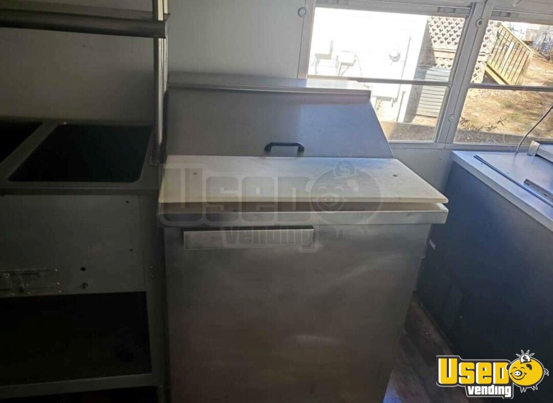 34' International 3800 Custom Built Barbecue Food Truck with BuiltIn