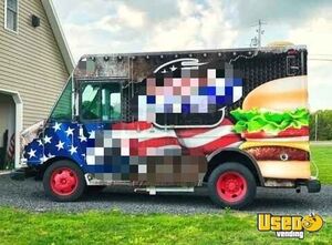1997 All-purpose Food Truck All-purpose Food Truck Exterior Customer Counter Pennsylvania Diesel Engine for Sale