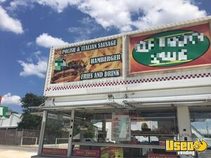 1997 Concession Trailer Kitchen Food Trailer Exterior Customer Counter Illinois for Sale