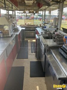 1997 Concession Trailer Kitchen Food Trailer Prep Station Cooler Illinois for Sale