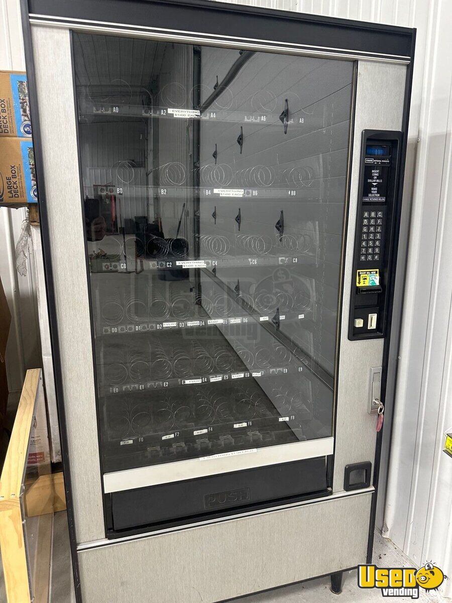 Crane National Vendors 157 Machine | 5 Wide Snack Vending Machine For Sale In Missouri