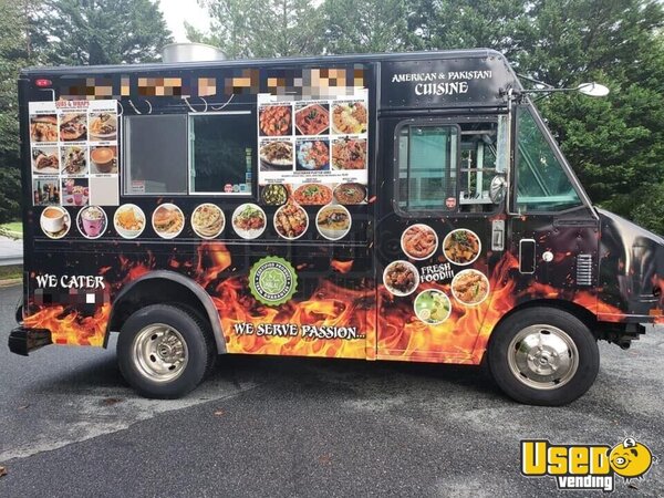 1997 Diesel Step Van Kitchen Food Truck All-purpose Food Truck Concession Window Virginia Diesel Engine for Sale