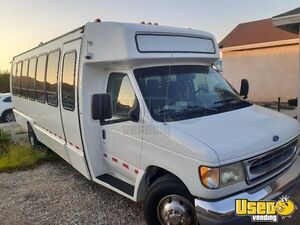 1997 E-350 Krystal Shuttle Bus Shuttle Bus California Gas Engine for Sale