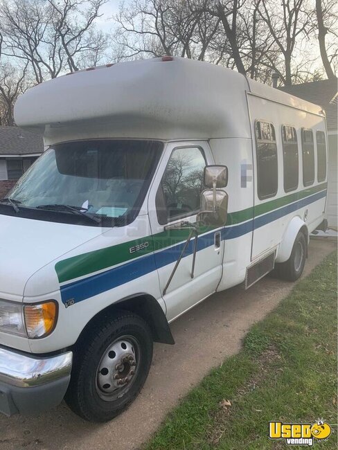 1997 E-350 Shuttle Bus Shuttle Bus Oklahoma Gas Engine for Sale