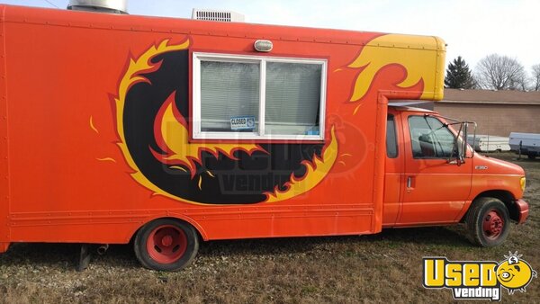 1997 E350 Box Truck Kitchen Food Truck All-purpose Food Truck Ohio for Sale