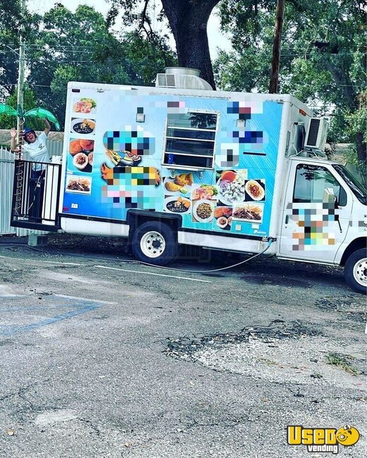 1997 Econoline Food Truck All-purpose Food Truck Florida Gas Engine for Sale