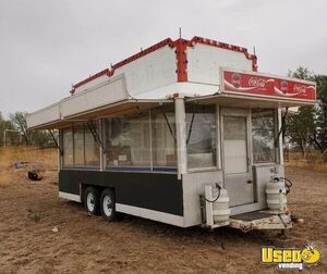 1997 Food Concession Trailer Concession Trailer Air Conditioning Kansas for Sale
