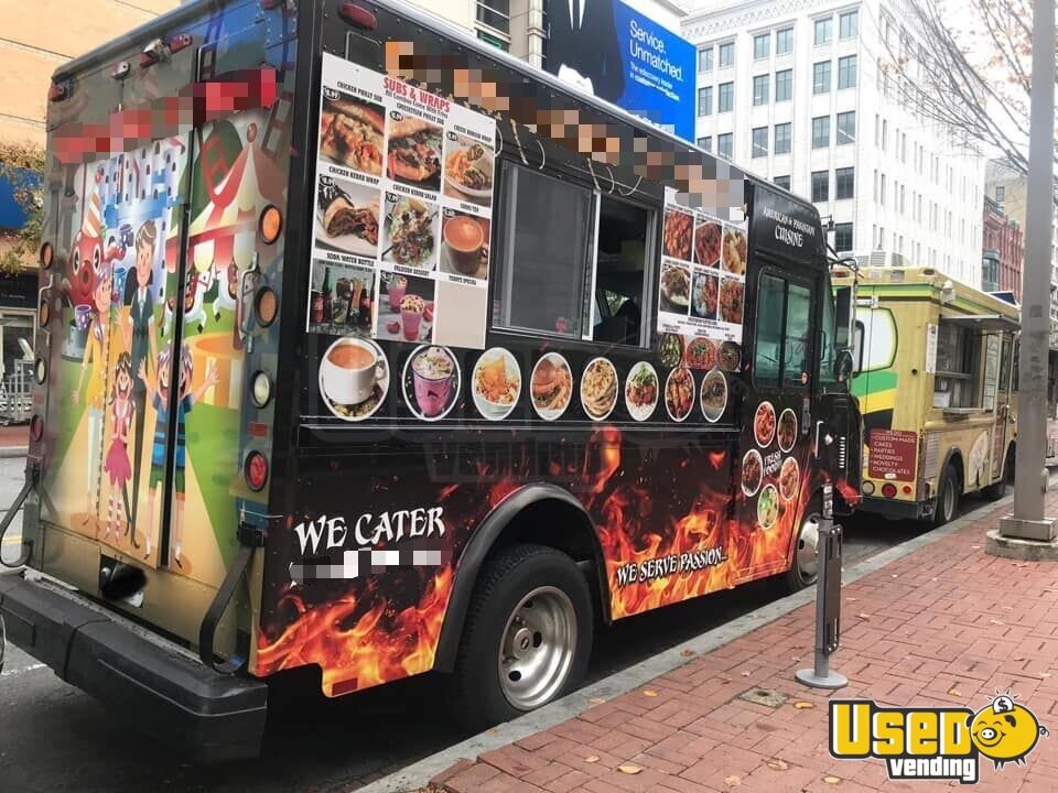 185 Diesel Gmc Step Van Mobile Kitchen Truck W Pro Fire Suppression System For Sale In Virginia