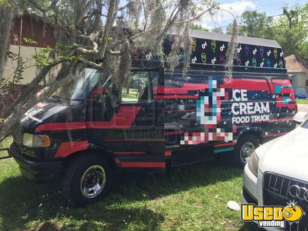 1997 Grand Caravan Ice Cream Truck Florida Gas Engine for Sale