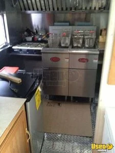 1997 Kitchen Food Trailer Stainless Steel Wall Covers Maryland for Sale