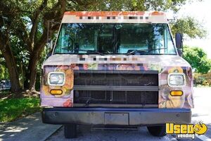 1997 Kitchen Food Truck All-purpose Food Truck Surveillance Cameras Florida Gas Engine for Sale