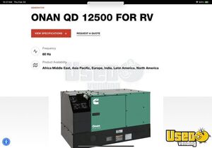 1997 Mobile Business Restroom New Mexico Diesel Engine for Sale