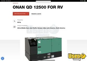 1997 Mobile Business Restroom New Mexico Diesel Engine for Sale