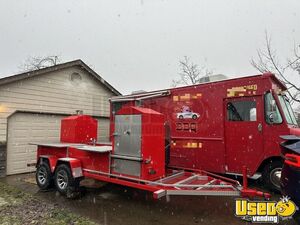 1997 P30 Barbecue Food Truck Cabinets Oregon Gas Engine for Sale