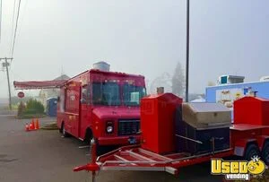 1997 P30 Barbecue Food Truck Removable Trailer Hitch Oregon Gas Engine for Sale