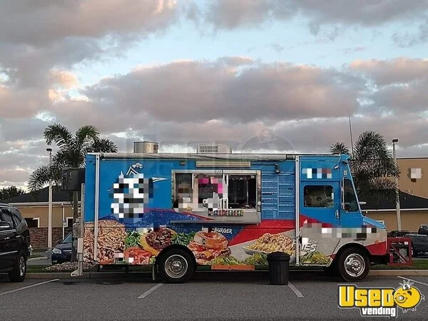 1997 P30 Step Van Food Truck All-purpose Food Truck Florida Diesel Engine for Sale