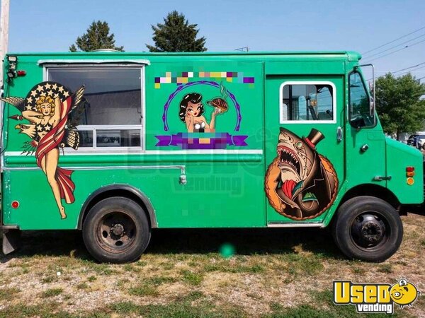 1997 Step Van Food Truck All-purpose Food Truck Wyoming Gas Engine for Sale
