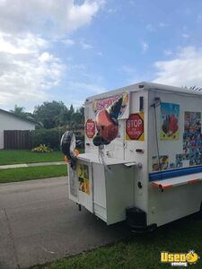 1997 Step Van Ice Cream Truck Ice Cream Truck Exterior Customer Counter Florida Gas Engine for Sale