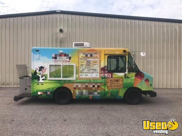1997 Step Van Ice Cream Truck Ice Cream Truck Reach-in Upright Cooler Florida Diesel Engine for Sale