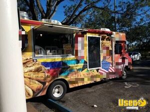 1997 Step Van Kitchen Food Truck All-purpose Food Truck Concession Window Florida for Sale
