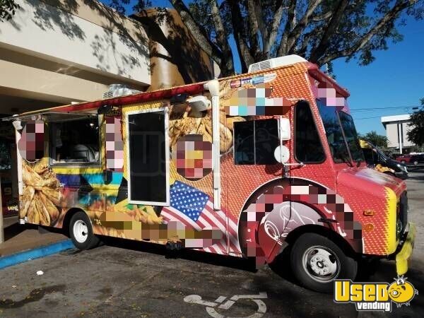 1997 Step Van Kitchen Food Truck All-purpose Food Truck Florida for Sale