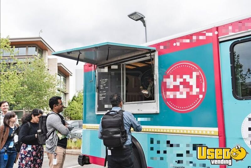 1997 Tp30842 Ice Cream Truck Washington Diesel Engine for Sale