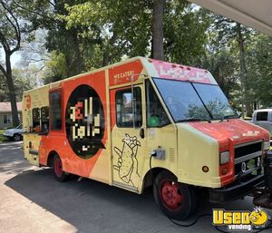 1997 Van All-purpose Food Truck Stainless Steel Wall Covers Michigan Diesel Engine for Sale