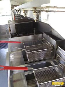 19972 Airstream 34' Kitchen Concession Trailer Kitchen Food Trailer Floor Drains Michigan Diesel Engine for Sale