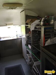 19972 Airstream 34' Kitchen Concession Trailer Kitchen Food Trailer Propane Tank Michigan Diesel Engine for Sale